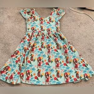 Moana knit twirl dress size 6/7